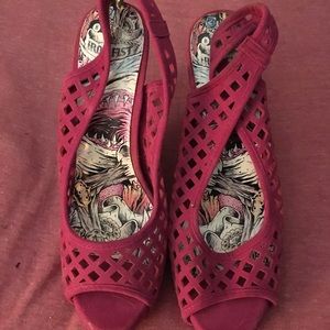 Iron Fist Pink Heels